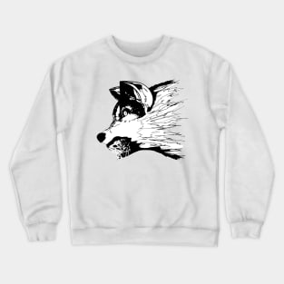 Angry Wolf Crewneck Sweatshirt